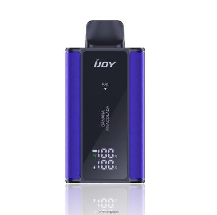 iJOY Bar Smart Vape 8000パフ TTJ8P6 IJOY Vape Disposable ブルーラズアイス